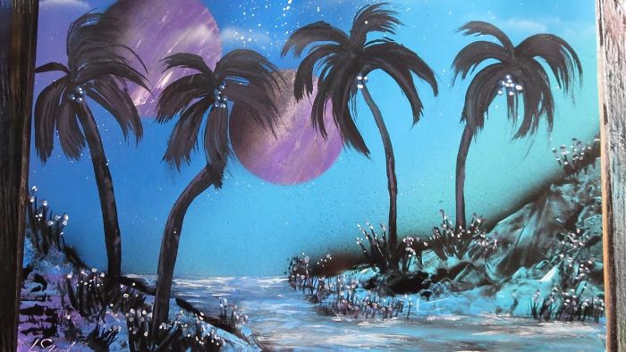 I Make Art With Spray Paint