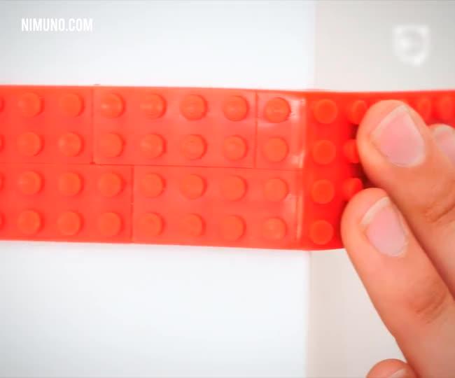 This LEGO Tape Lets You Turn Anything Into Lego-Compatible Surface, And Here's What You Can Do