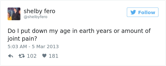 Growing Old Tweets