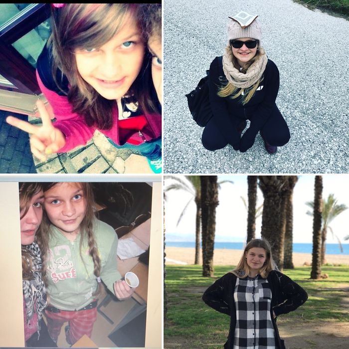 2010 / 2017. I Hate Myself And Only Have One Friend/ I'm F>€€ Awesome And Have Two Friends. School Is Useles And I'd Rather Be Out For A Fag/ I'm A Special Need Teaching Assistant.