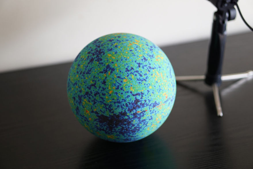 Cosmic Background Radiation Globe