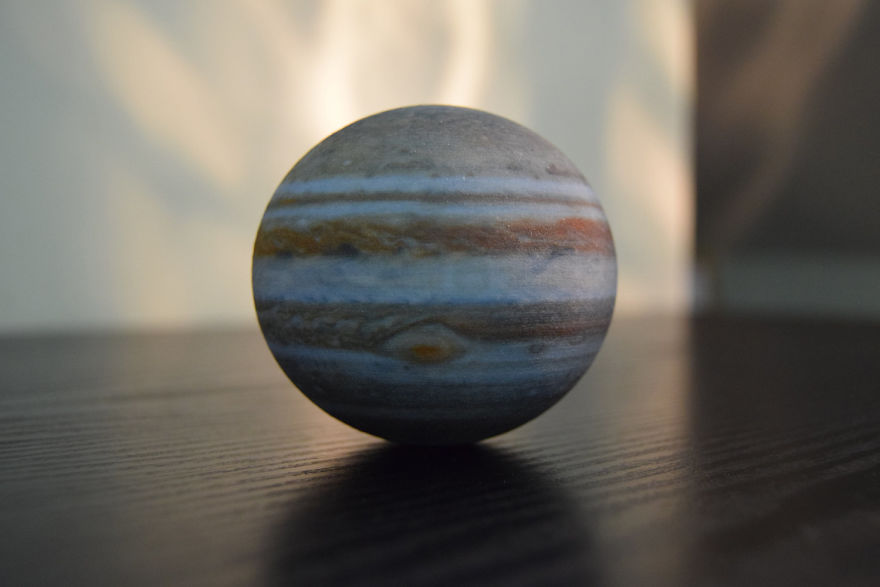 Oblate Jupiter Globe