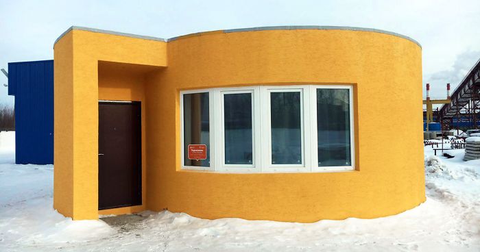 This House Was 3D-Printed In Just 24 Hours For Less Than $11k