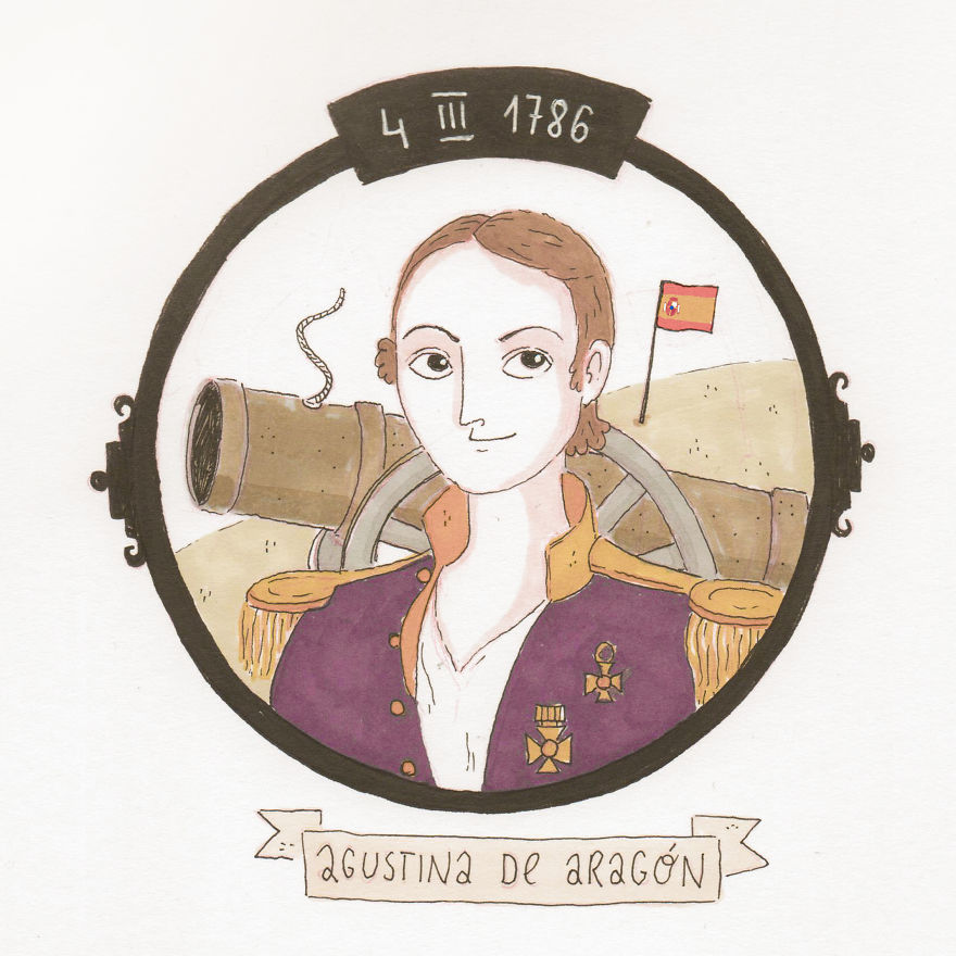 4/03 Agustina De Aragon