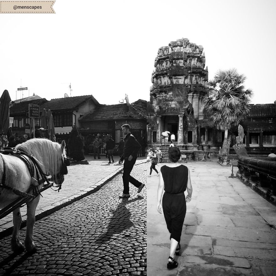 I Find Myself On The Roads - Turkish Traveller Great Collage Works I Find Myself On The Roads - Turkish Traveller Great Collage Works