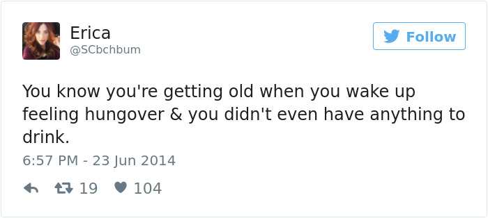 Growing Old Tweets
