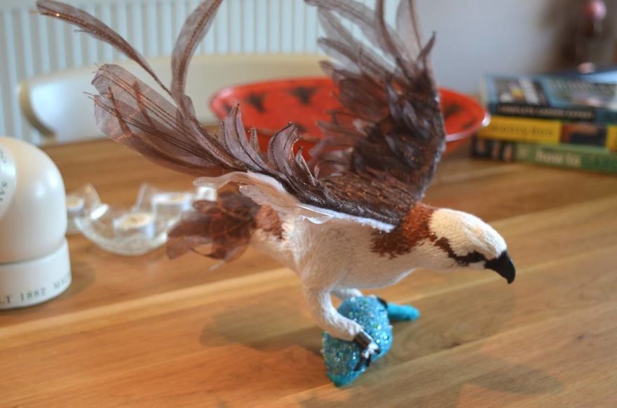 I Make Birds From Fabric And Thread