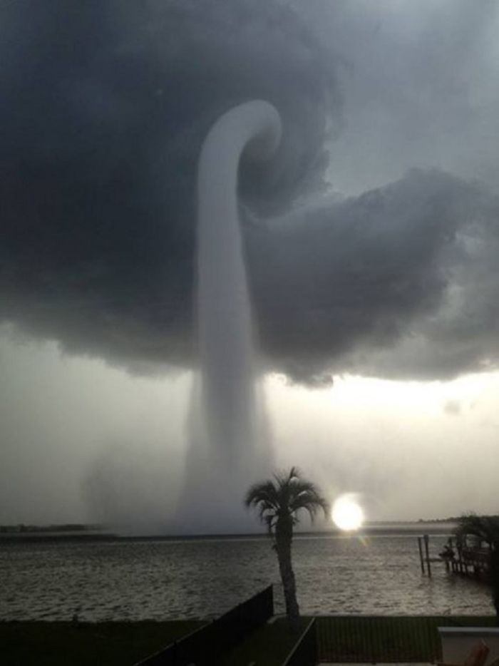 Waterspout Over Tampa Bay