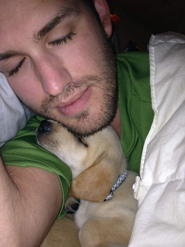 First Night Home With My First Puppy