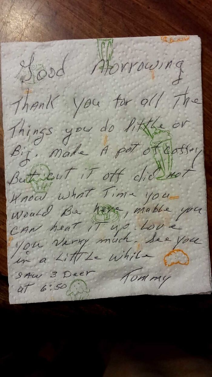 My Grandfather And Grandmother Have Been Married For 46 Years. I Believe This Morning I Found Out Why They Love Each Other So Much