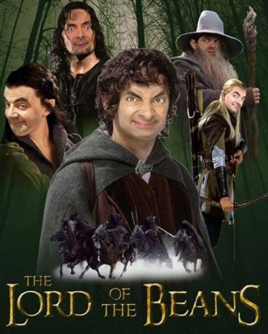 Mr Bean Photoshop
