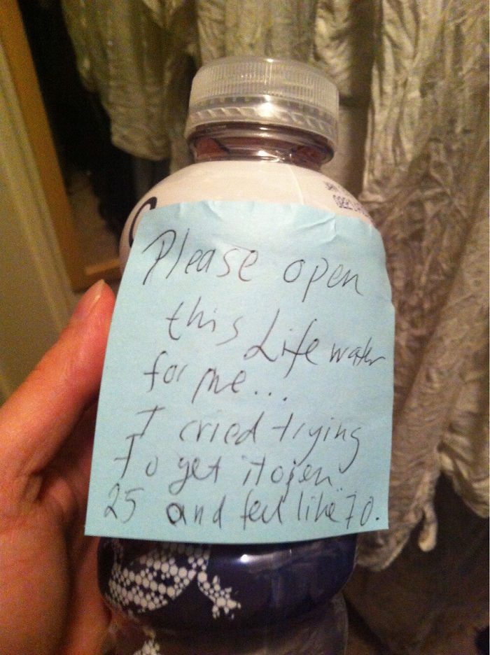 My Wife Likes To Use Post It Notes Around The House. Found This One Last Night When I Got Home From Work