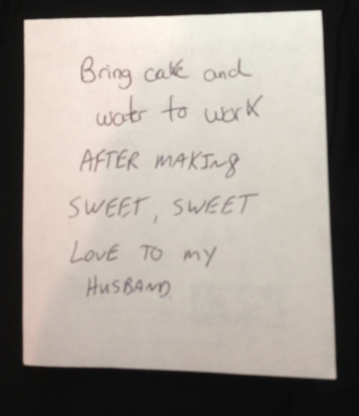 I Like To Edit My Wife's Reminder Notes