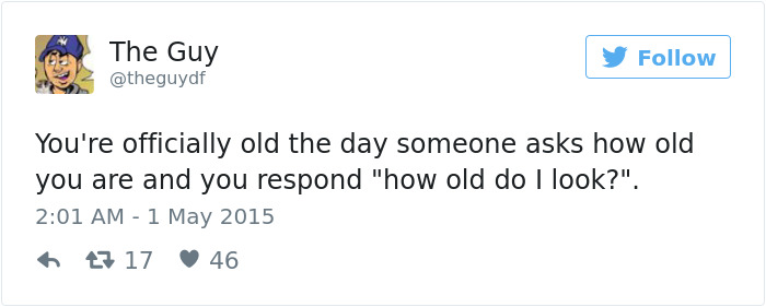 Growing Old Tweets