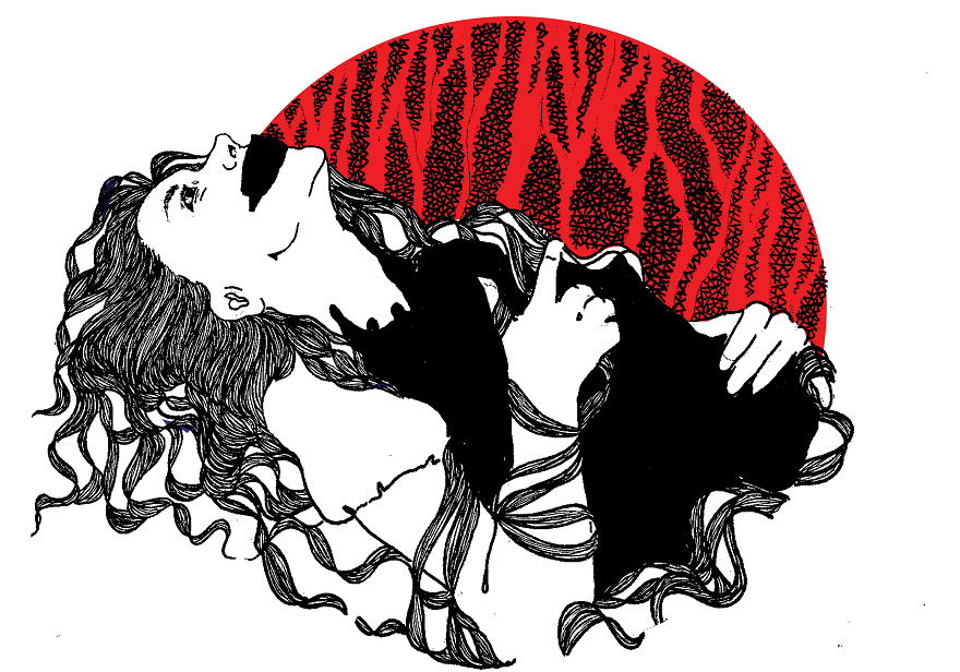 I Enjoy Creating Art Using Black Pens