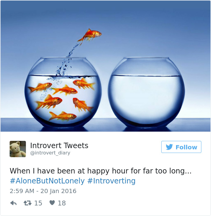 Introvert Tweet