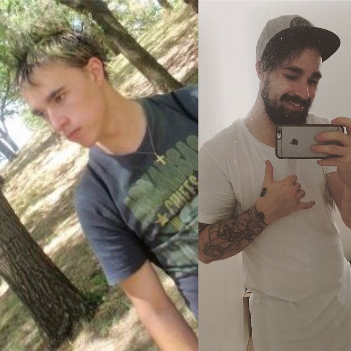 Me Circa 2010 And Me In 2017