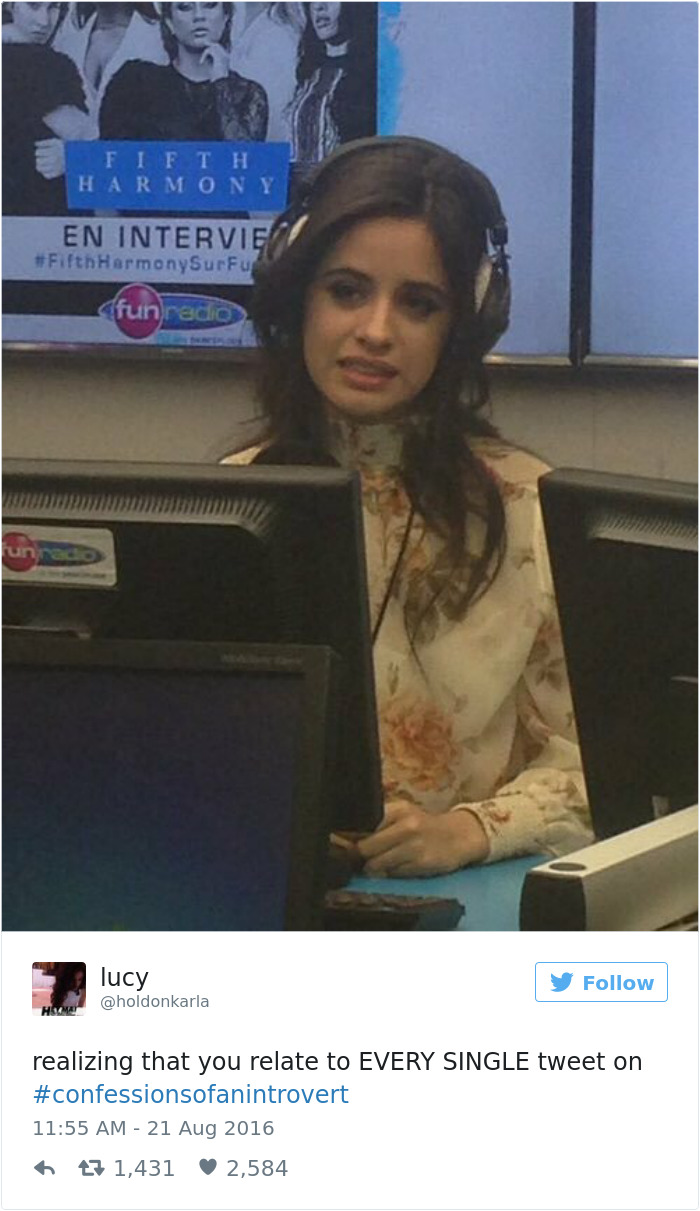 Introvert Tweet