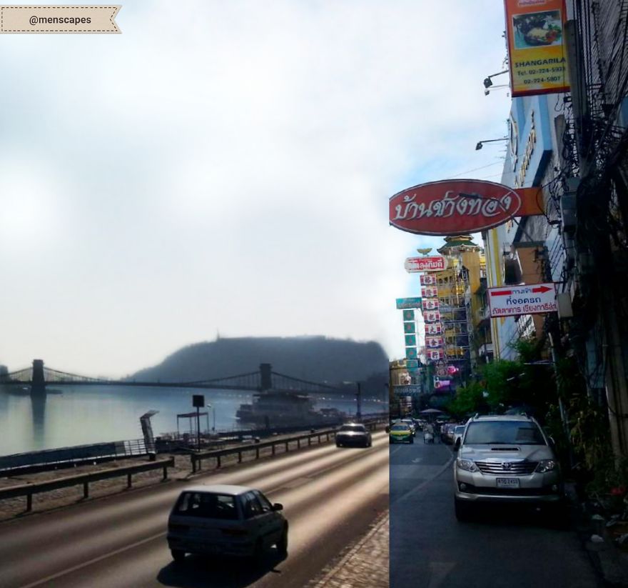 I Find Myself On The Roads - Turkish Traveller Great Collage Works I Find Myself On The Roads - Turkish Traveller Great Collage Works