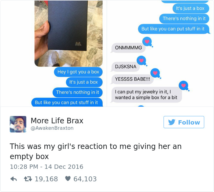 This Girl Who's Overexcited After Getting A Simple Gift