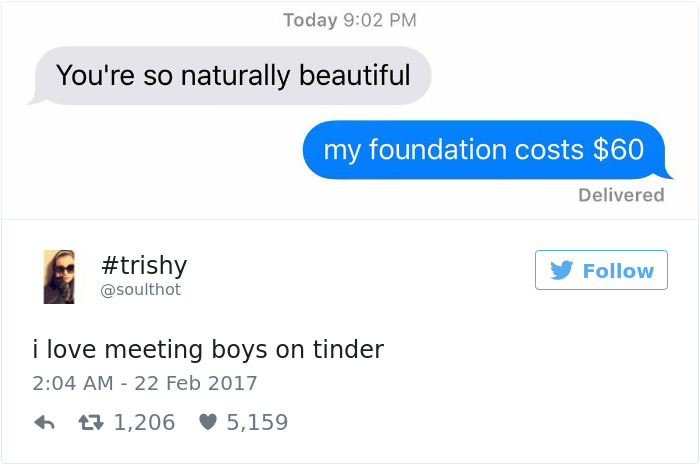 Boys On Tinder Be Like: