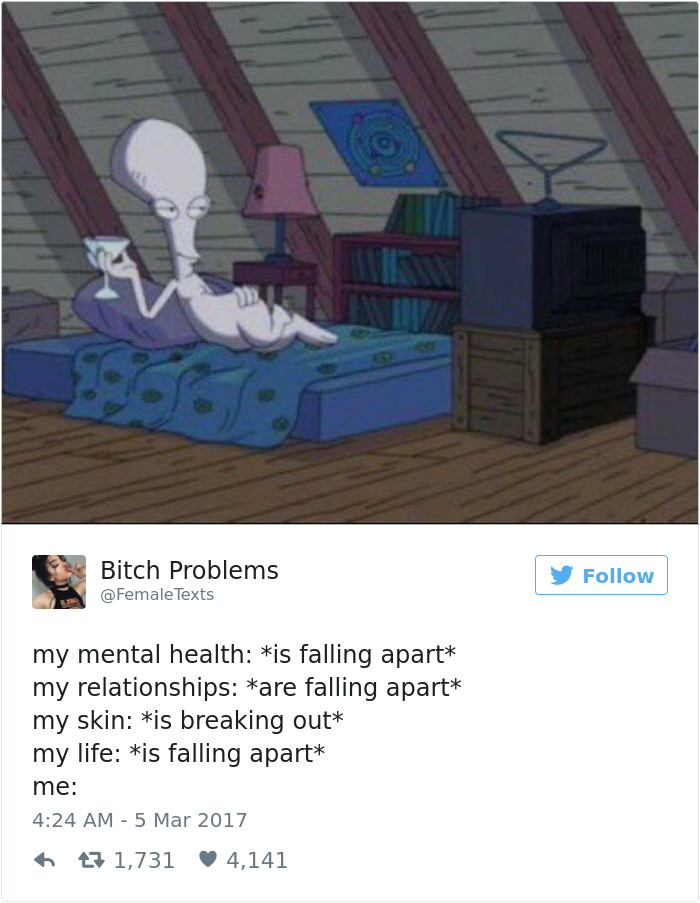 Relatable Woman Tweet