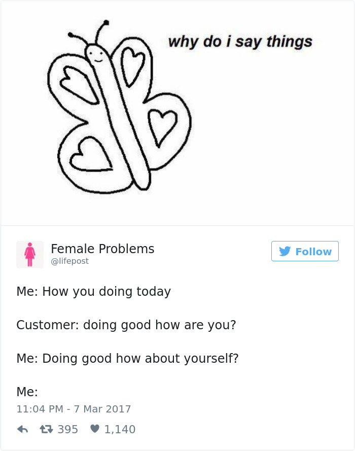 Relatable Woman Tweet