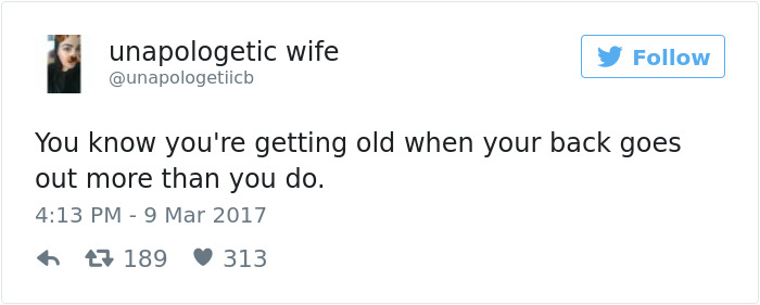 Growing Old Tweets