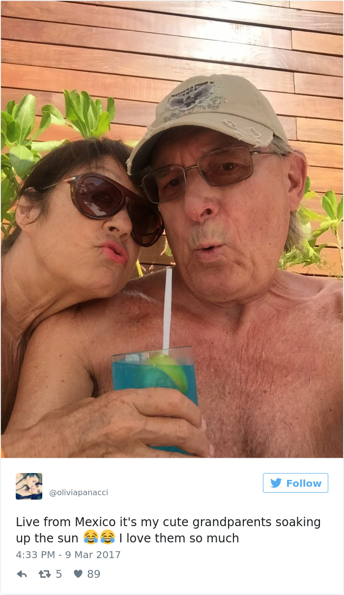 These Grandparents Under The Mexico Sun