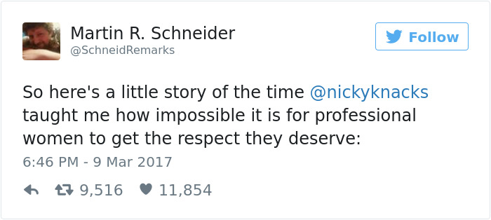 This Man Did A Sexism Experiment With A Female Co-Worker, And Was Completely Surprised By The Results This Man Did A Sexism Experiment With A Female Co-Worker, And Was Completely Surprised By The Results