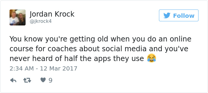 Growing Old Tweets