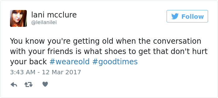 Growing Old Tweets