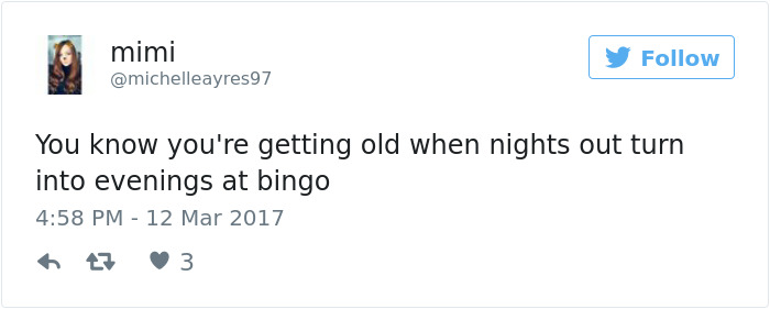 Growing Old Tweets