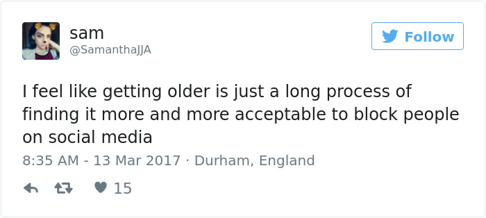 Growing Old Tweets