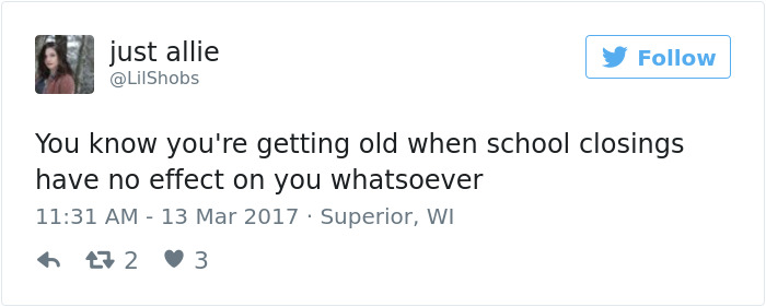 Growing Old Tweets
