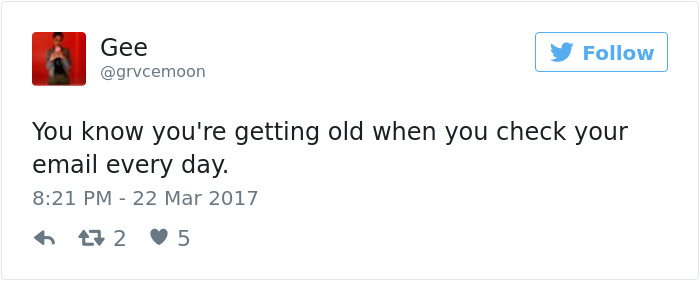 Growing Old Tweets