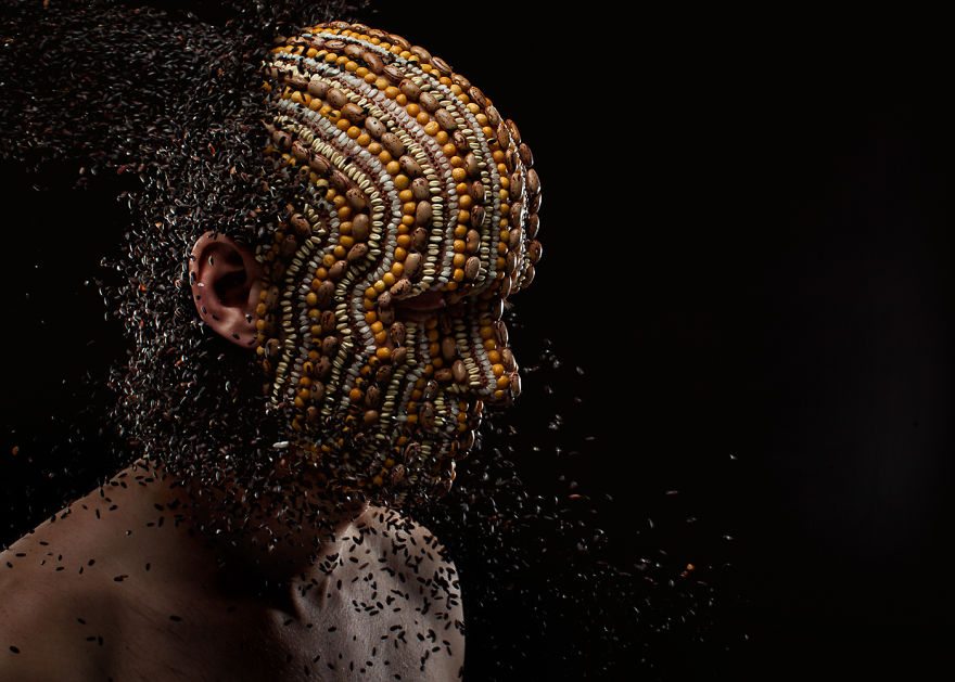 World Class Chef Serves Dishes On His Face To Prove A Point