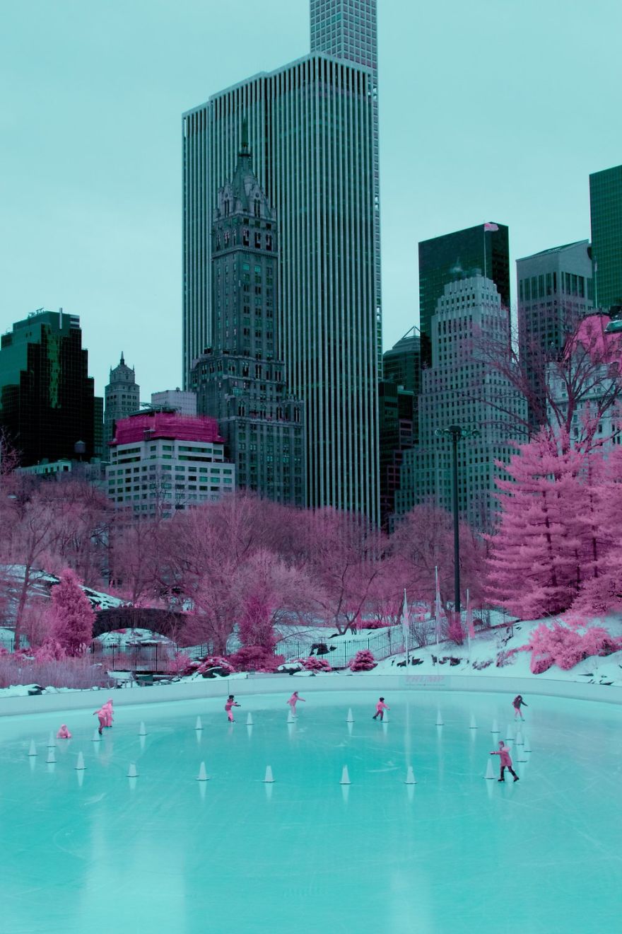 A Recent Infrared Photo Series. Nyc X Ir