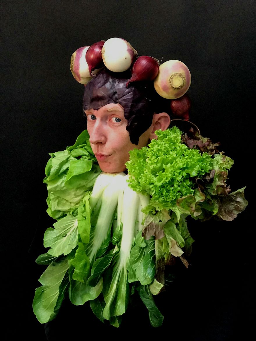 Arcimboldo Veggie Fashion Serie
