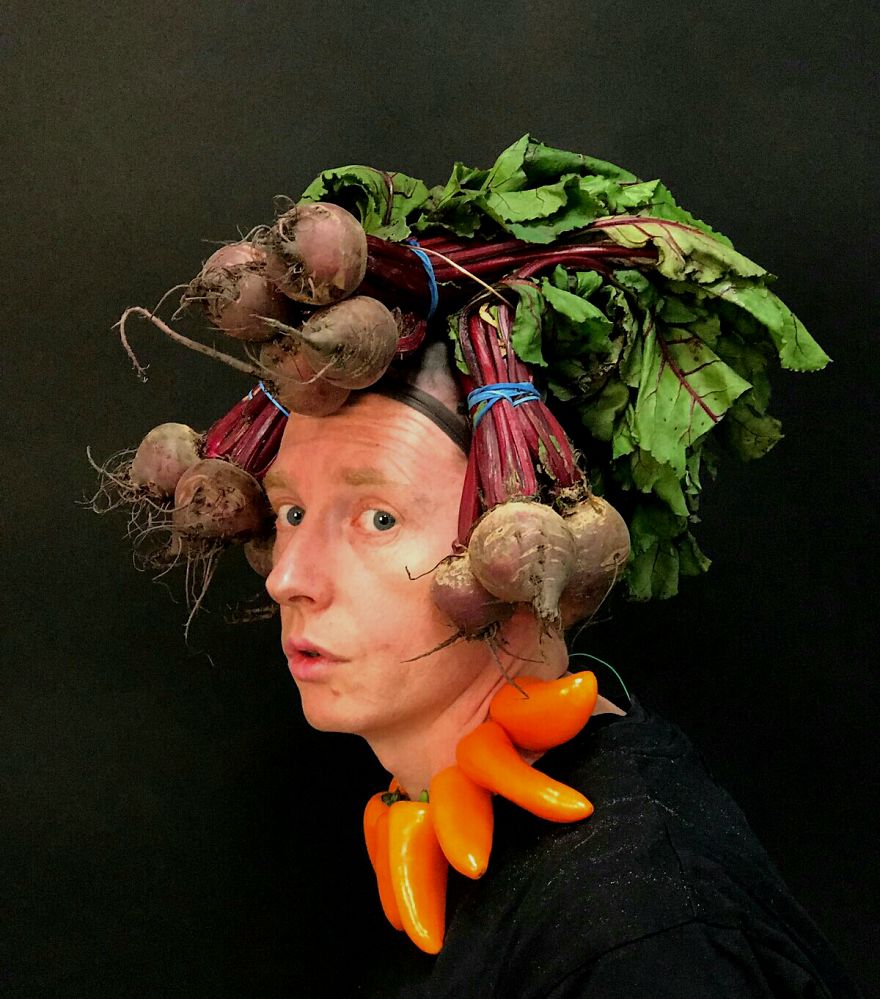 Arcimboldo Veggie Fashion Serie