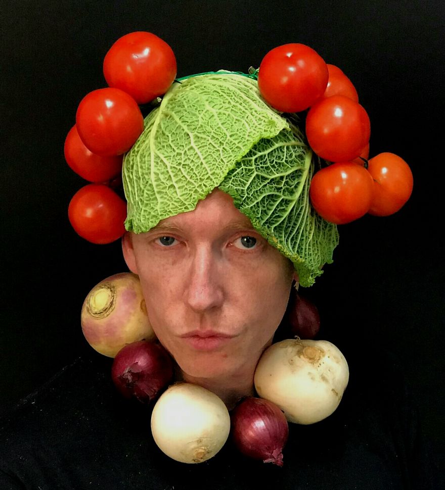 Arcimboldo Veggie Fashion Serie