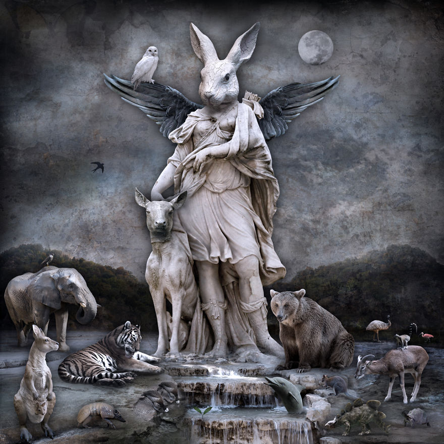 I Use Photography And Collage To Create Surreal Images Of The 21st Century, Filled With Allusions, Metaphors And Allegories I Use Photography And Collage To Create Surreal Images Of The 21st Century, Filled With Allusions, Metaphors And Allegories