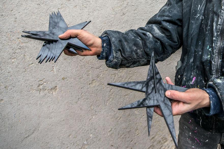 After 8 Years Epic Street Artwork In Kaunas Was Restored After 8 Years Epic Street Artwork In Kaunas Was Restored