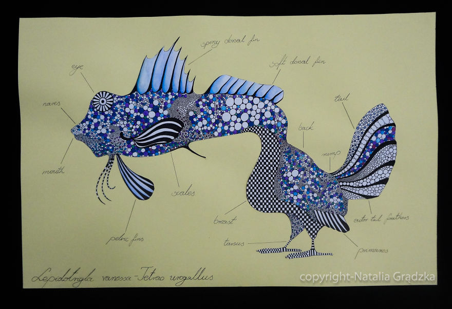 I Drew Animal Hybrids That Could Never Appear In Nature I Drew Animal Hybrids That Could Never Appear In Nature