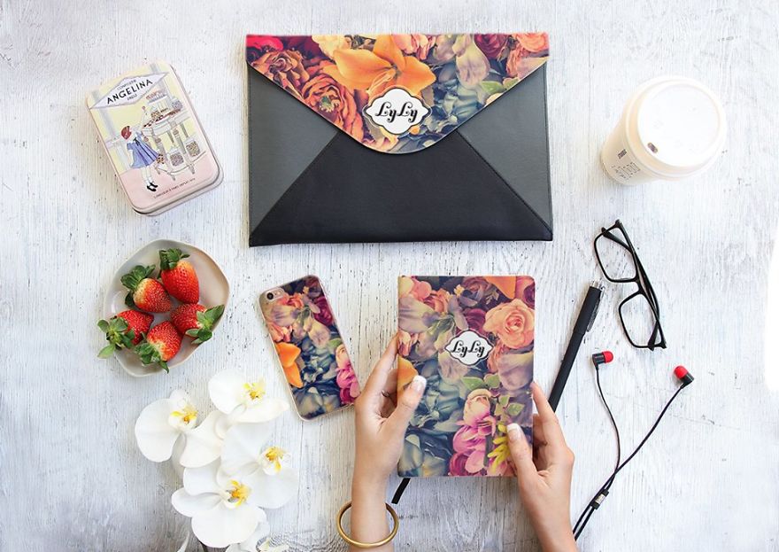 Artist Creates Floral Designs To Celebrate International Women's Day