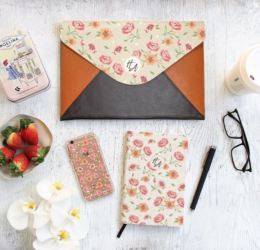 Artist Creates Floral Designs To Celebrate International Women's Day