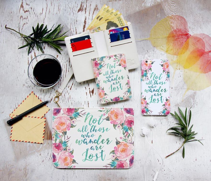 Artist Creates Floral Designs To Celebrate International Women's Day