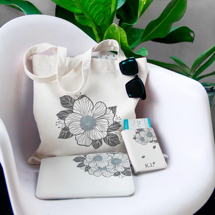 Artist Creates Floral Designs To Celebrate International Women's Day