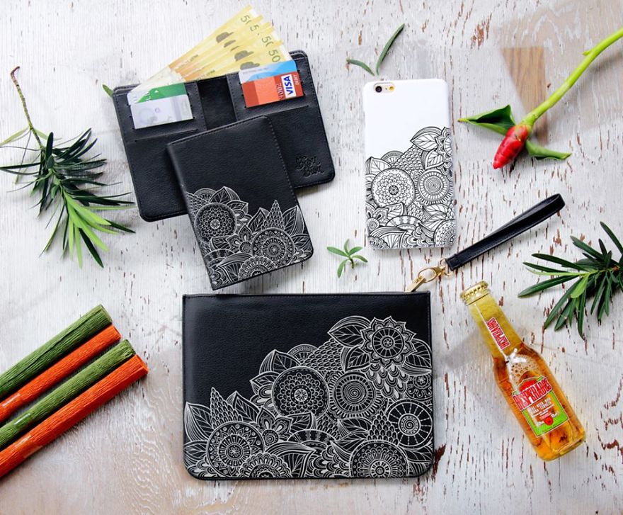 Artist Creates Floral Designs To Celebrate International Women's Day