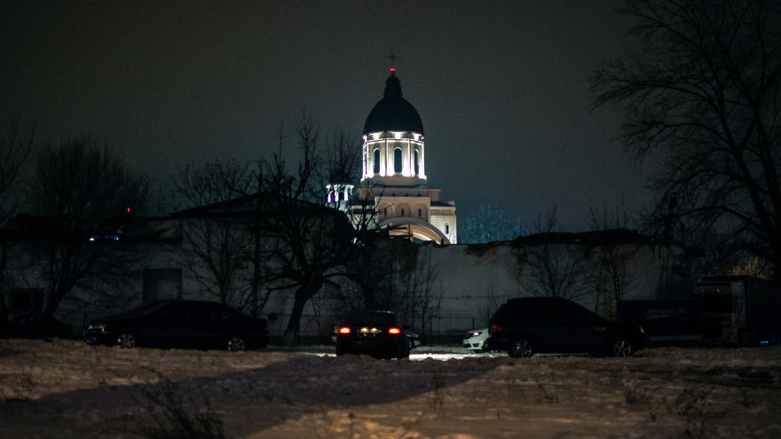 My Hometown Looks Incredible Eerie During Winter Nights My Hometown Looks Incredible Eerie During Winter Nights